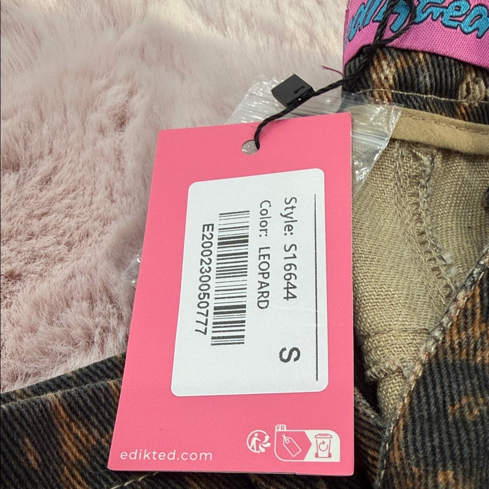 Edikted Leopard Patterned Pants - image 2